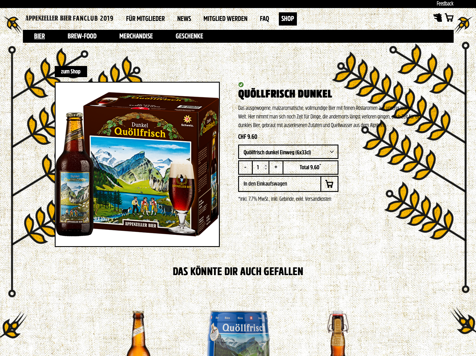 Apenzellerbier Fanclub